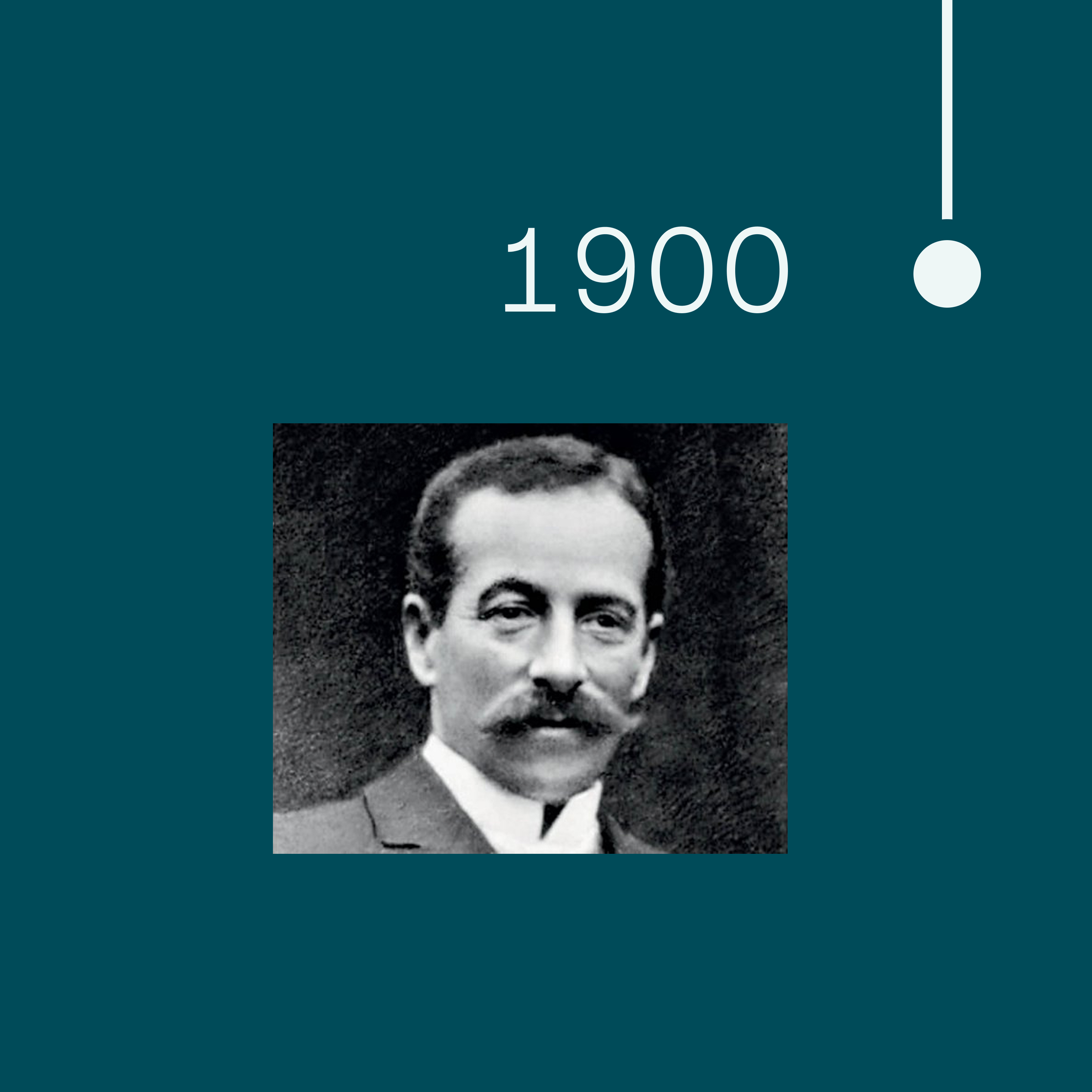 1900. Bild von Carl Koechlin