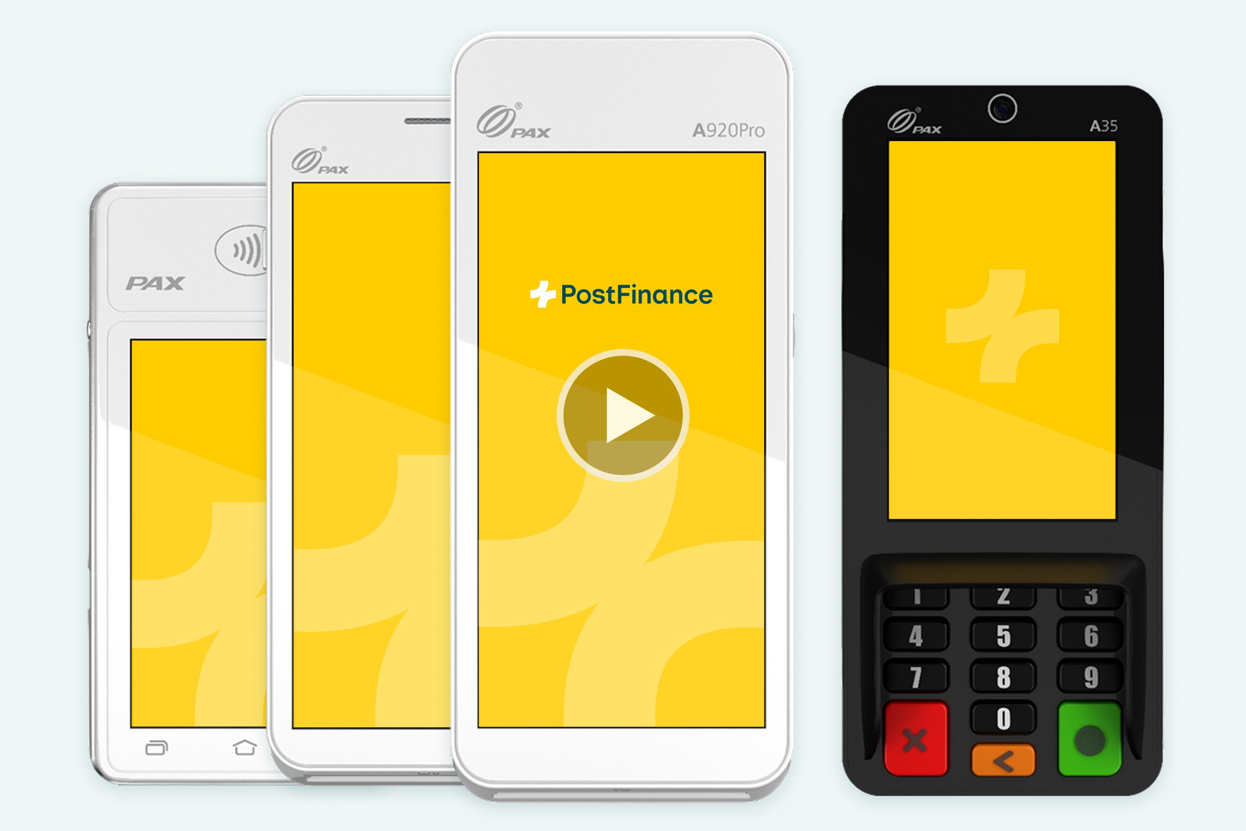 Watch the video to learn more about the four terminal models you can choose from with the POS bundle. Discover which models suit which areas of use and the benefits they offer.